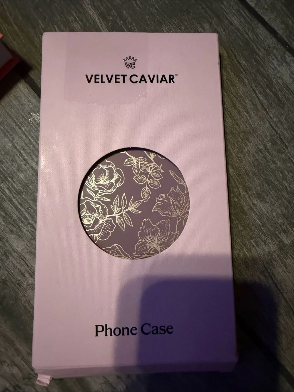 NIB VELVET CAVIAR Case For IPhone 17 Pro Max Dusty Rose Floral